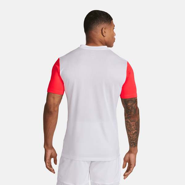 Nike Tiempo Premier II Football Shirt White/Bright Crimson